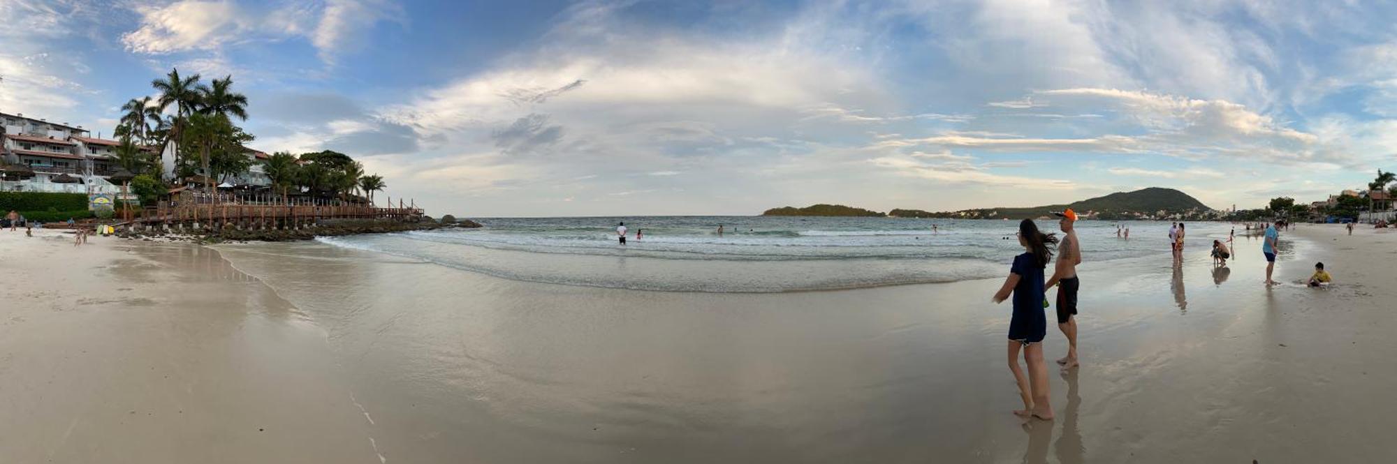 Apto Vista Mar -250Mts Da Praia Bombinhas Eksteriør billede